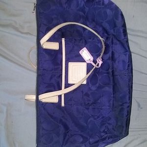 Signature weekend Coach tote